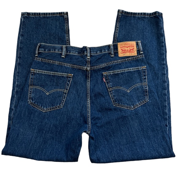 Levi’s Men's Relaxed Straight Leg Cotton Red Tab Jeans Sz.‎ 40 - Picture 1 of 10